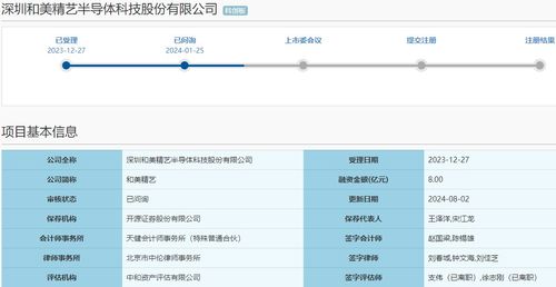 和美精藝IPO問詢回應 低端產品收入占近六成，技術先進性遭監管追問